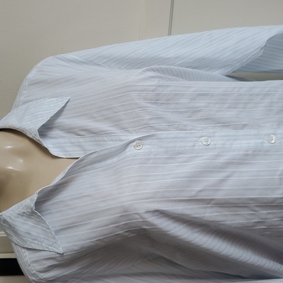 Marina Rinaldi Sport Long sleeves Striped Blouse Tops Size XL - Picture 2 of 11